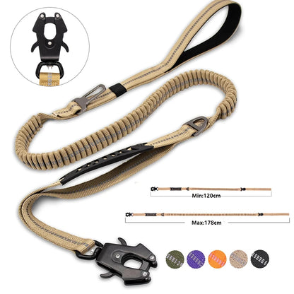 TactiPaw™ Reflective Bungee No-Pull Dog Leash