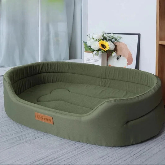Fluffy Dog & Cat Bed – Sofa Cushion for Small to Large Pets