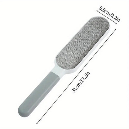 Double-Sided Pet Hair Remover Brush – Electrostatic Lint Cleaner
