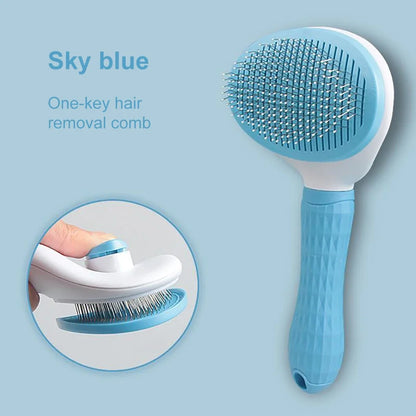 Long-Hair Pet Hair Remover Brush – Dog & Cat Grooming