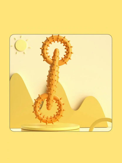 Dog Pull Ring Toy – Interactive Chew & Tug