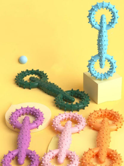 Dog Pull Ring Toy – Interactive Chew & Tug