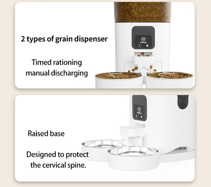 PAPIFEED Smart Automatic Pet Feeder – 7L Capacity with WiFi