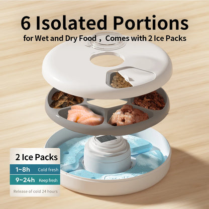 SmartFeast™ 6-Meal Automatic Pet Feeder