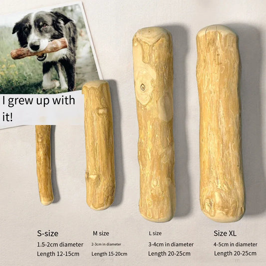 Coffee Wooden Dog Chew Stick – Dental Relief Toy