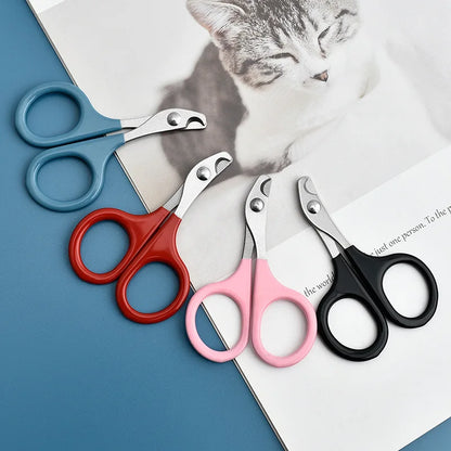 Professional Pet Nail Scissors – Cat & Dog Claw Trimmer
