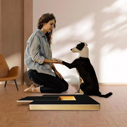 Wooden Dog Nail File Board – Self-Grooming Scratch Pad for Safe Nail Trimming