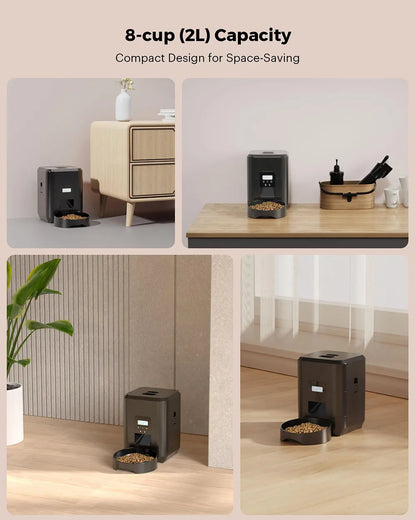 Smart Automatic Pet Feeder with Timed Portion Control
