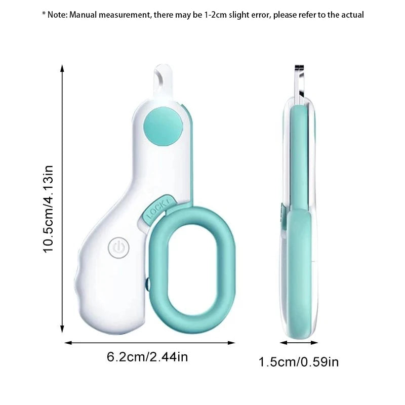 LED Pet Nail Clipper – Dog & Cat Claw Trimmer
