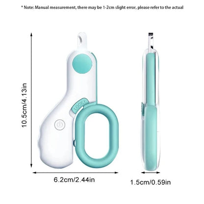 LED Pet Nail Clipper – Dog & Cat Claw Trimmer