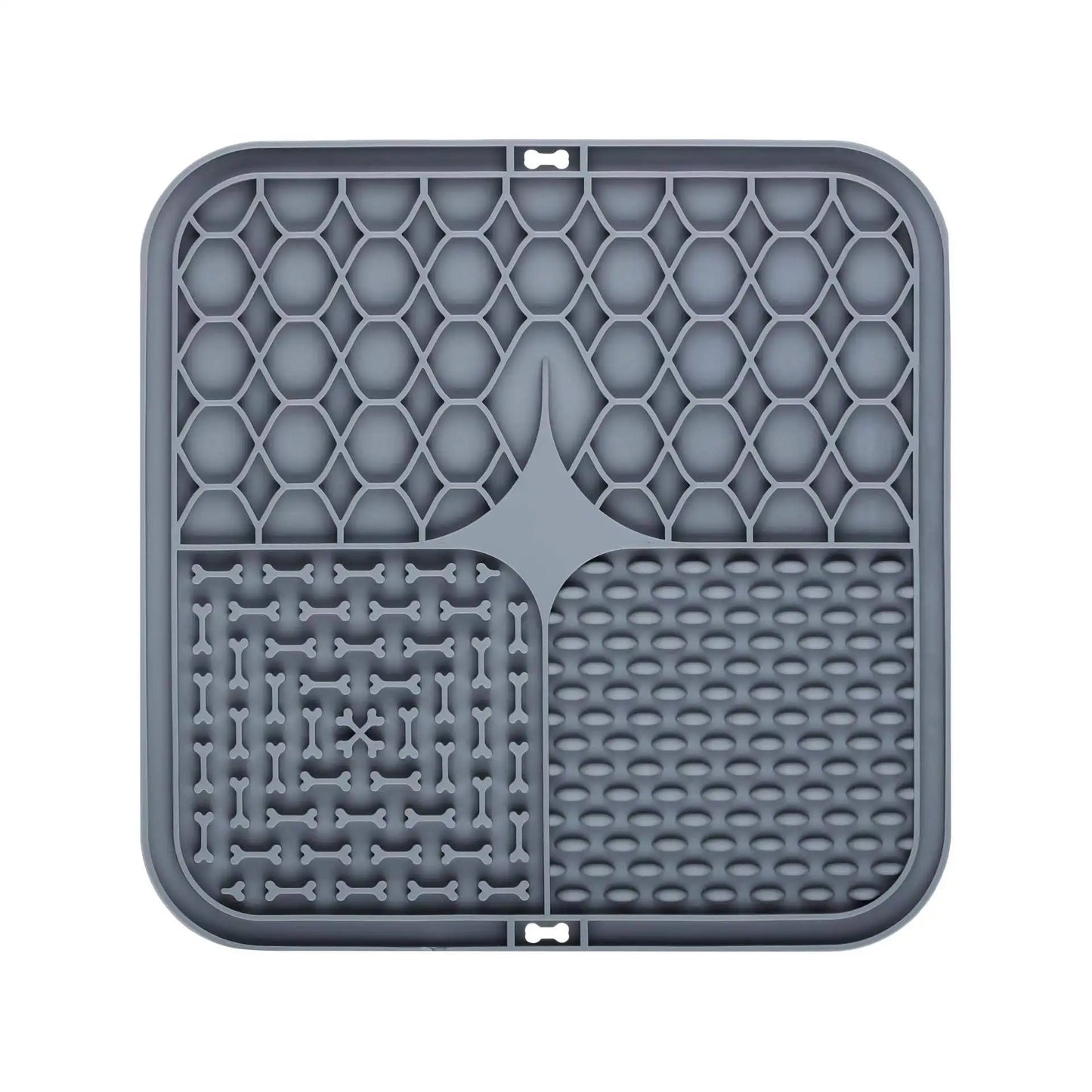 Silicone Pet Licking Pad – Slow Feeder with Suction Cup