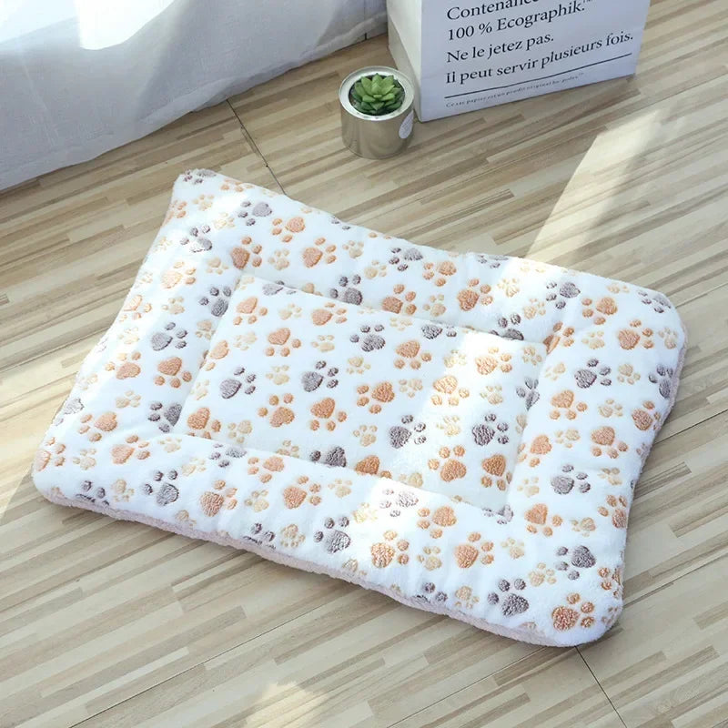 Double-Sided Plush Pet Mat – Cozy Bed & Blanket