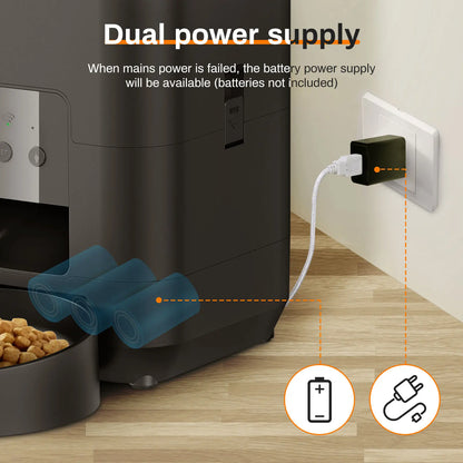 Smart Automatic Pet Feeder with Timed Portion Control