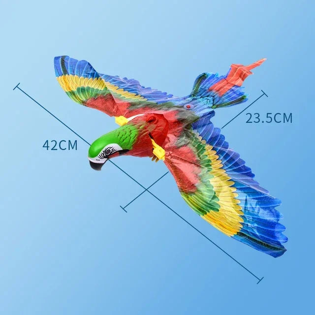 Electric Simulation Bird Cat Toy – Interactive Flying Eagle