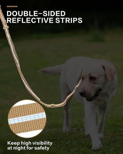 TactiPaw™ Reflective Bungee No-Pull Dog Leash
