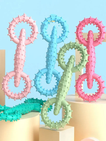 Dog Pull Ring Toy – Interactive Chew & Tug