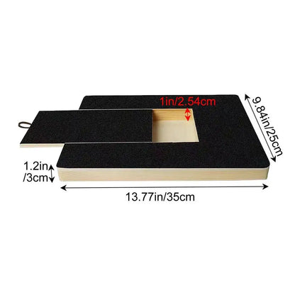 Wooden Dog Nail File Board – Self-Grooming Scratch Pad for Safe Nail Trimming