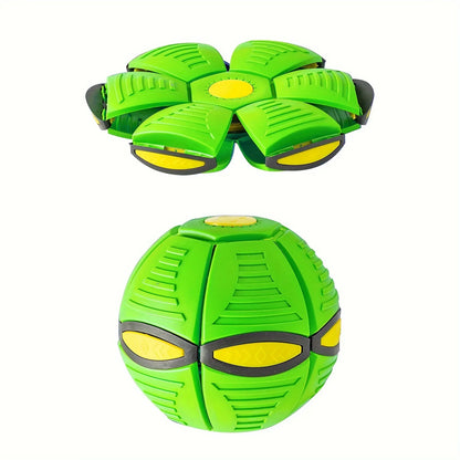 Flying Saucer Bouncing Dog Ball – Durable Outdoor Toy
