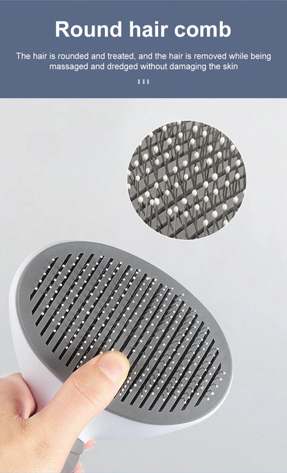Long-Hair Pet Hair Remover Brush – Dog & Cat Grooming