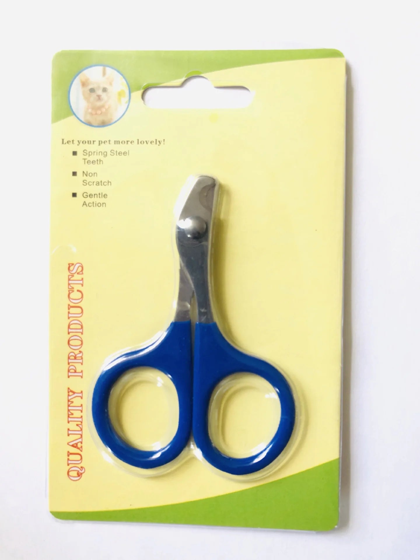 Professional Pet Nail Scissors – Cat & Dog Claw Trimmer