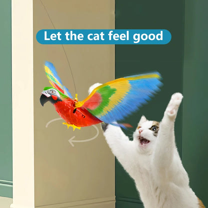 Electric Simulation Bird Cat Toy – Interactive Flying Eagle