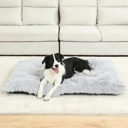 Plush Pet Bed House – Cozy Dog & Cat Sofa