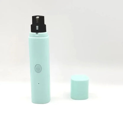 Electric Rechargeable Pet Nail Clipper – LED & Quiet Operation