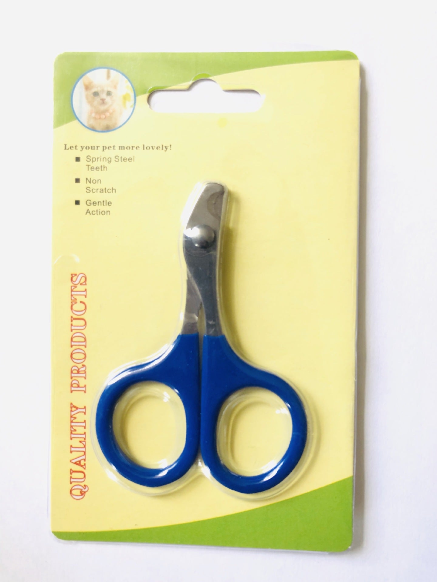 Professional Pet Nail Scissors – Cat & Dog Claw Trimmer