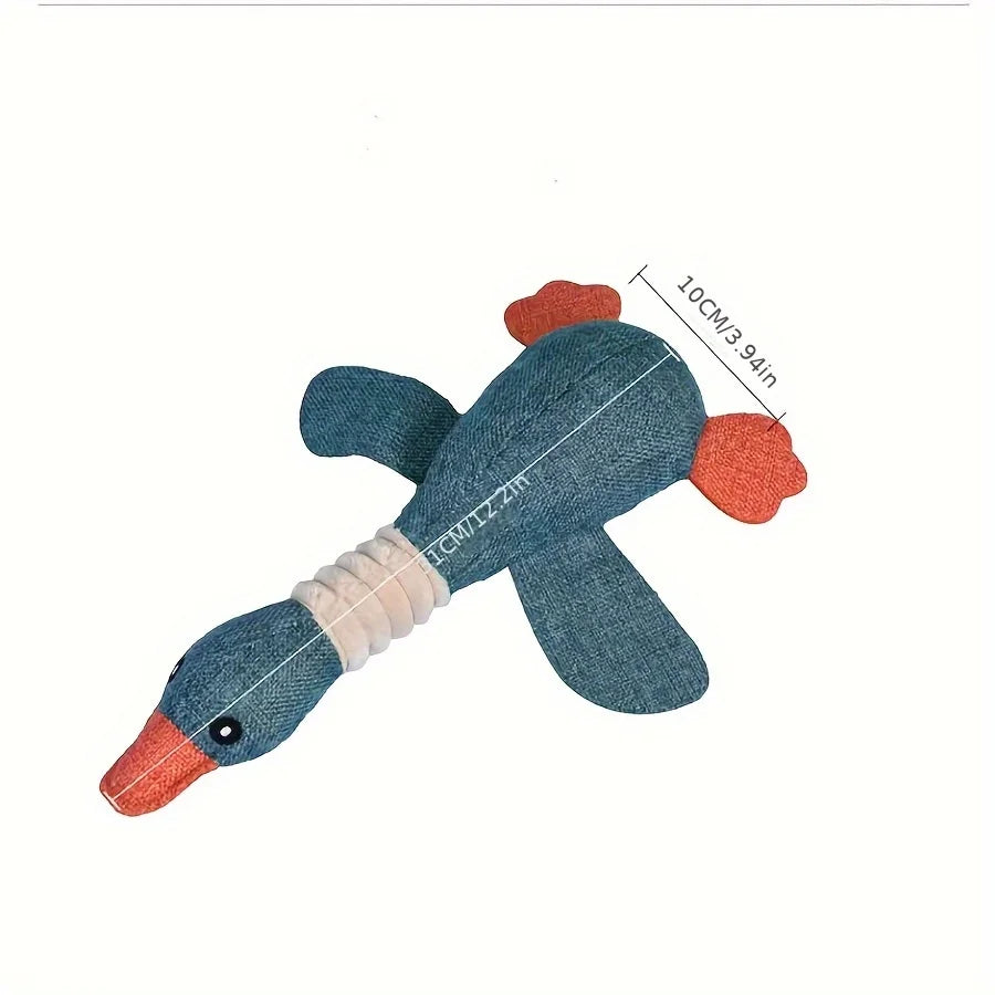 Wild Goose Plush Toy – Squeaky & Bite-Resistant