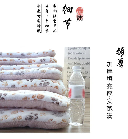 Double-Sided Plush Pet Mat – Cozy Bed & Blanket