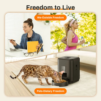Smart Automatic Pet Feeder with Timed Portion Control