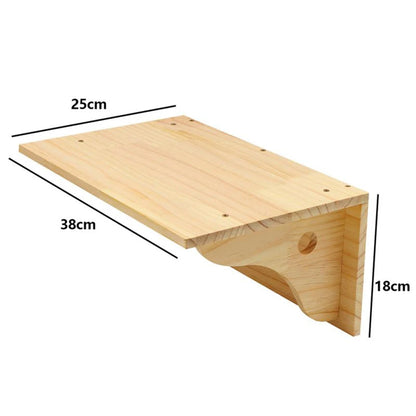 Wall-Mounted Cat Climbing Rope with Wooden Steps – Sisal Rope Scratcher & Climbing Furniture
