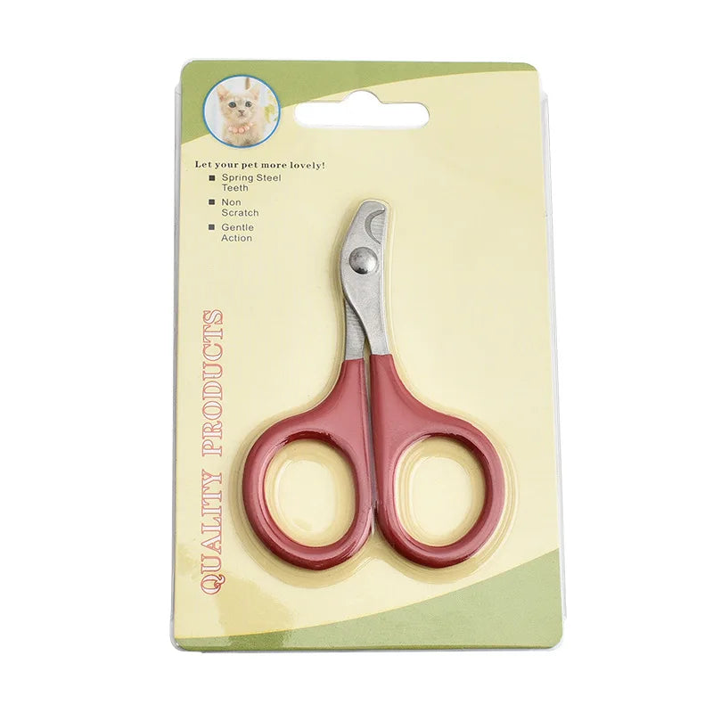 Professional Pet Nail Scissors – Cat & Dog Claw Trimmer