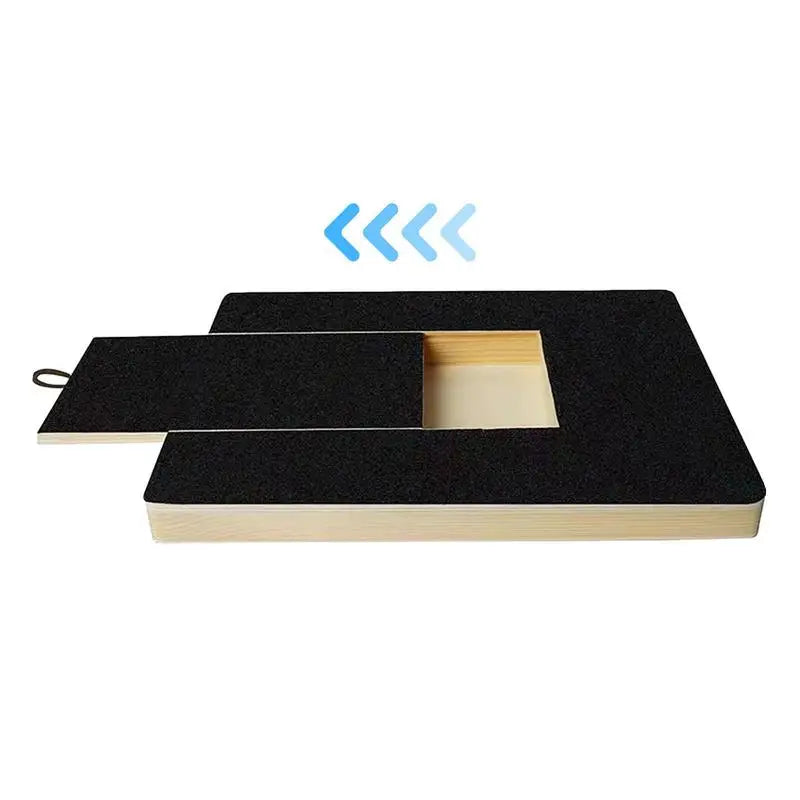 Wooden Dog Nail File Board – Self-Grooming Scratch Pad for Safe Nail Trimming