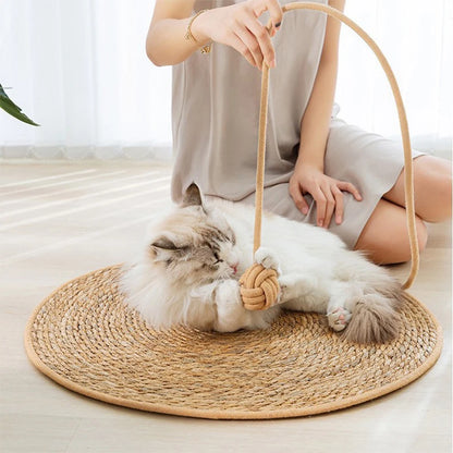 RattaPaw™ Cat Scratcher Rattan Mat