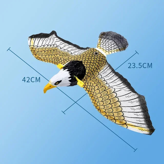 Electric Simulation Bird Cat Toy – Interactive Flying Eagle
