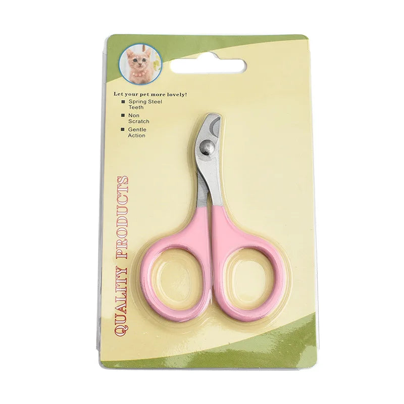 Professional Pet Nail Scissors – Cat & Dog Claw Trimmer