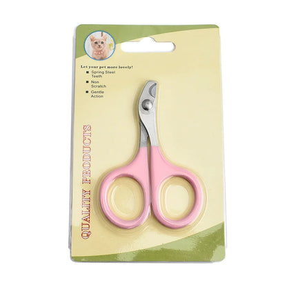 Professional Pet Nail Scissors – Cat & Dog Claw Trimmer