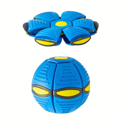 Flying Saucer Bouncing Dog Ball – Durable Outdoor Toy