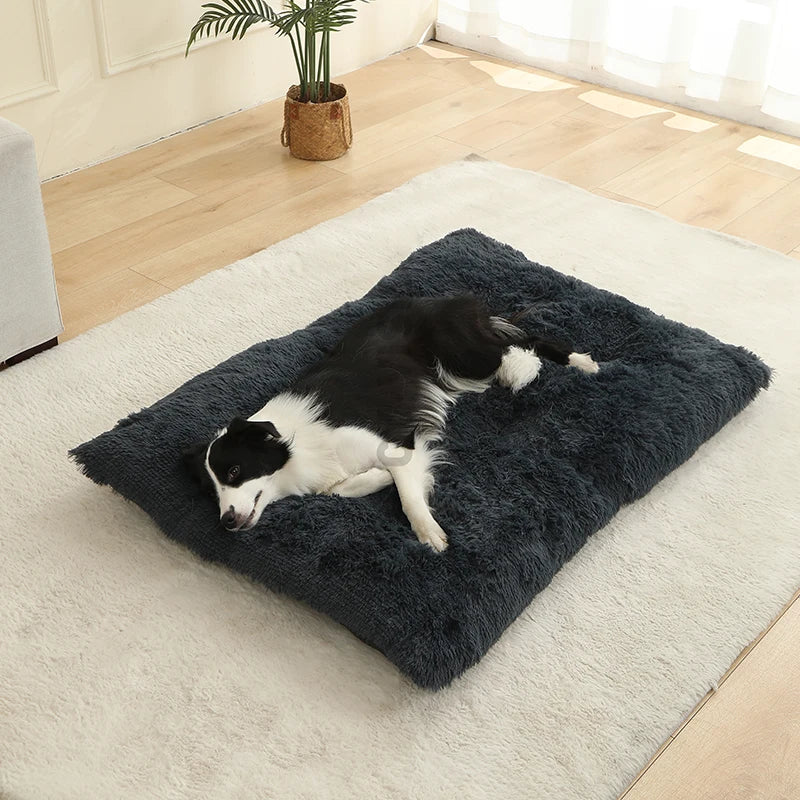 Plush Pet Bed House – Cozy Dog & Cat Sofa
