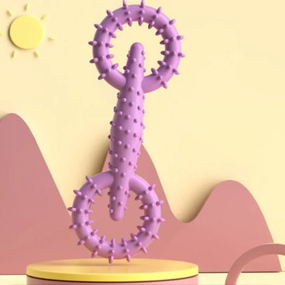 Dog Pull Ring Toy – Interactive Chew & Tug