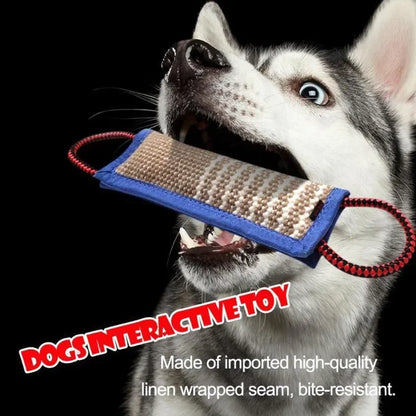 Coarse Jute Dog Chew Stick – Molar & Training Toy