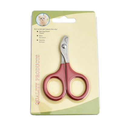 Professional Pet Nail Scissors – Cat & Dog Claw Trimmer