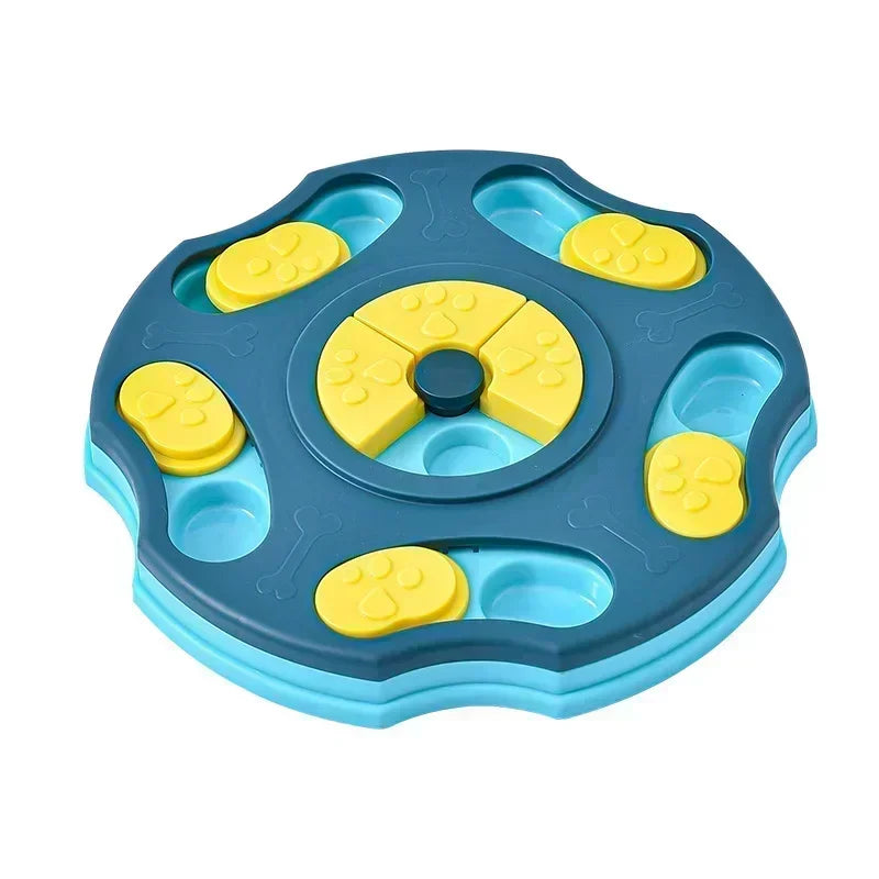 Interactive Dog & Cat Puzzle Feeder – Slow Eating Toy