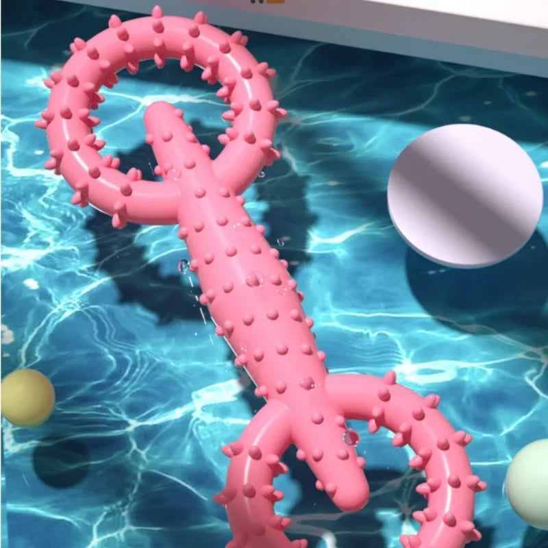 Dog Pull Ring Toy – Interactive Chew & Tug