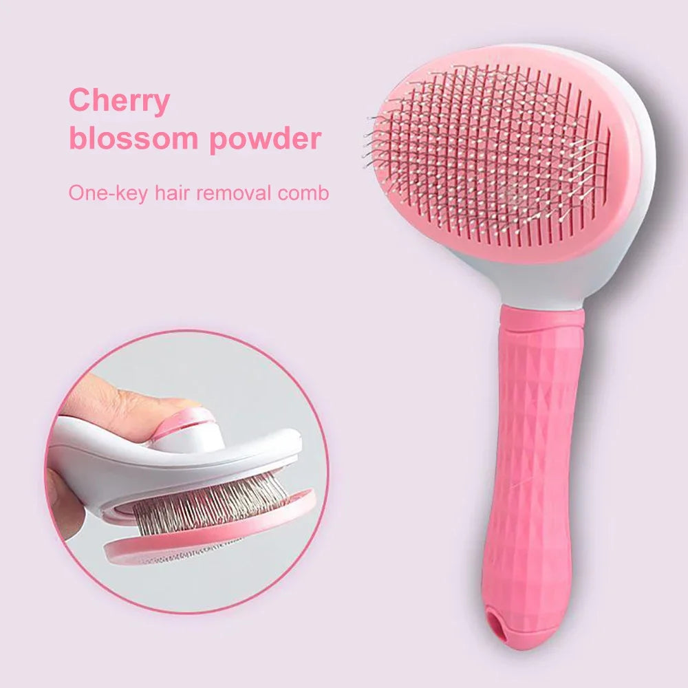 Long-Hair Pet Hair Remover Brush – Dog & Cat Grooming