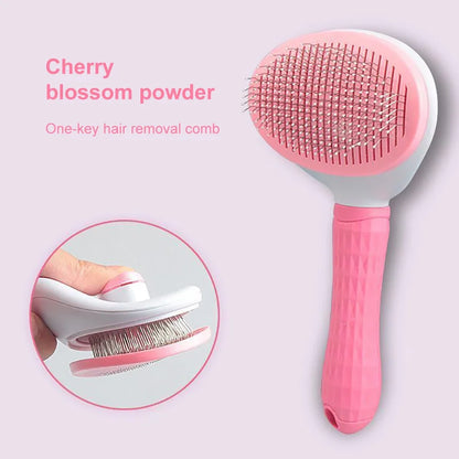 Long-Hair Pet Hair Remover Brush – Dog & Cat Grooming