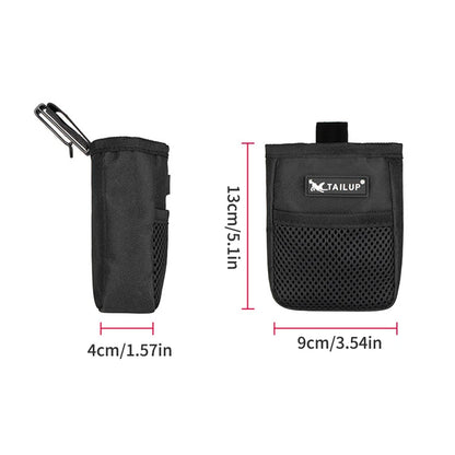 Portable Dog Treat Pouch – Training & Travel Snack Bag
