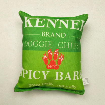 Crisps Plush Dog Toy – Interactive Chew & Teething Toy