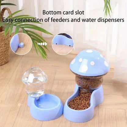 Mushroom™ Automatic Cat Feeder & Water Dispenser